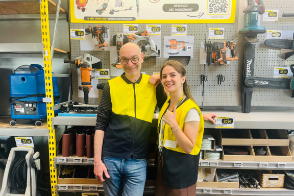 L'intégration à L'Entrepôt du Bricolage
